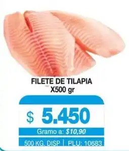 Mercar Filete de tilapia oferta