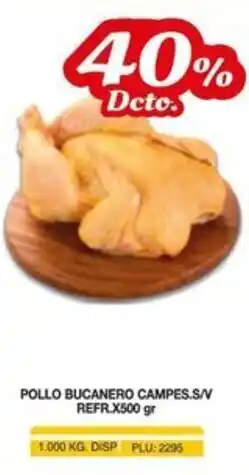 Mercar Pollo bucanero camps.s/v oferta