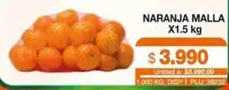 Mercar Naranja malla oferta