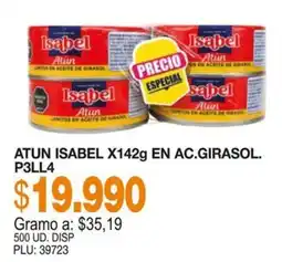 Mercar Atun isabel oferta
