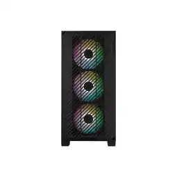 Falabella Caja Gamer Panel Vidrio Templado Flujo Aire Optimizado 3 Ventiladores ARGB oferta
