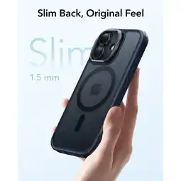 Falabella Funda con Soporte para iPhone 17 Azul Esmerilado oferta