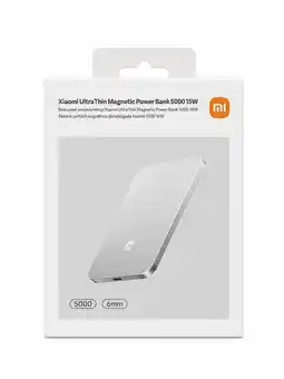 Falabella POWER BANK 5000 MaH UltraThin Magnetic 15W Blanco/Silver oferta