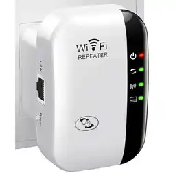 Falabella Repetidor Amplificador WiFi 300 Mbps de Pared con Puerto LAN oferta