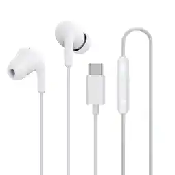 Falabella AURICULARES ALAMBRICOS TYPE-C BLANCOS oferta