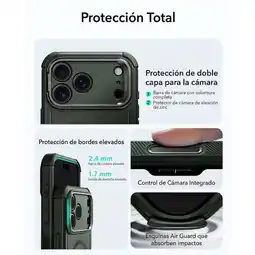 Falabella Funda Antigolpes con Soporte para iPhone 17 Pro Max Verde Oliva oferta