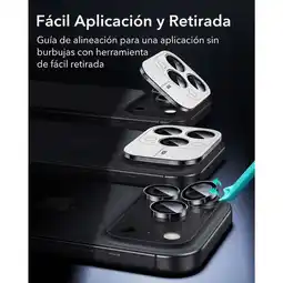 Falabella Protector de Lente para iPhone 17, 16, 15 y 14 Pro Negro oferta