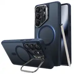 Falabella Funda Antigolpes con Soporte para Galaxy S26 Ultra Azul Marino oferta