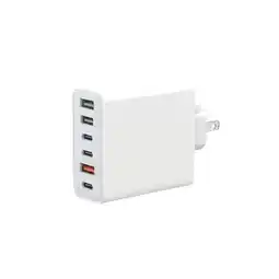 Falabella Cargador Rápido 200w Pkg105 6 Puertos 3 Usb + 3 Tipo C Pd oferta