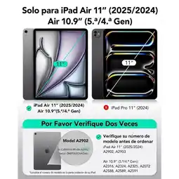 Falabella Funda Magnética con Soporte para iPad 11, 10 y 12 Azul oferta