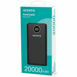Falabella P20000QCD Power Bank 20000mAh Carga Rápida con pantalla QCPD USB-C, Negro oferta