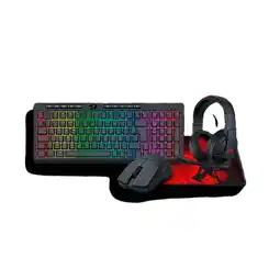 Falabella Combo Gamer 4 En 1 S147 SP Con Teclado, Mouse, Diadema Y Pad Para Rendimiento Estable oferta