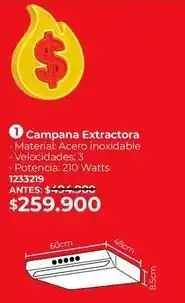 Easy Campana extractora 1233219 oferta
