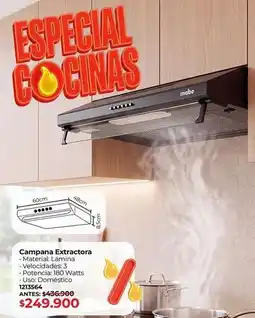 Easy Mabe - campana extractora oferta