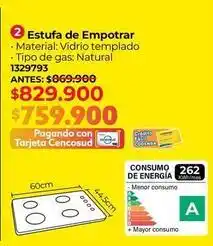 Easy Estufa de empotrar 1329793 oferta