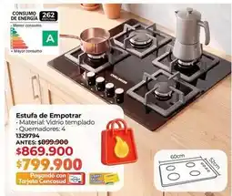 Easy Estufa de empotrar oferta