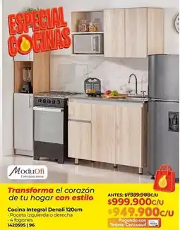 Easy Cocina integral denali 120cm oferta