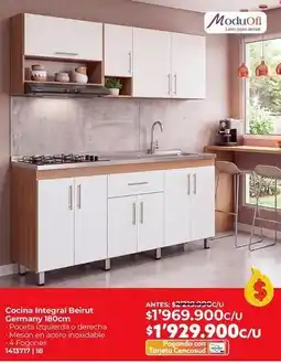 Easy Moduofi - cocina integral beirut germany 180cm oferta