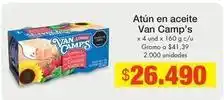 Metro Van camps - atún en aceite oferta