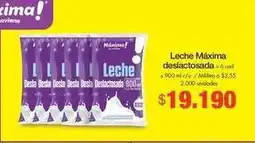 Metro Máxima - leche deslactosada oferta