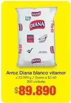 Metro Diana - arroz blanco vitamor oferta