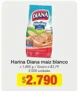 Metro Diana - harina maíz blanco oferta