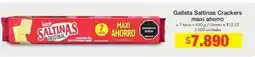 Metro Saltinas - galleta crackers maxi ahorro oferta