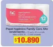 Metro Family care - papel higiénico alto rendimiento oferta