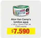 Metro Van camps - atún lomitos agua oferta