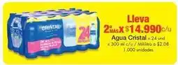 Metro Cristal - agua oferta
