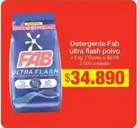 Metro Fab - detergente ultra flash polvo oferta