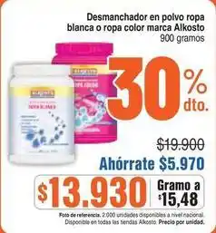 Alkosto Alkosto - desmanchador en polvo oferta