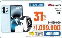 Alkosto Huawei - nova y74 256 gb oferta