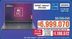 Alkosto Lenovo - gamer legion 5 oferta