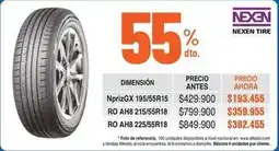Alkosto Nexen - nprizgx 195/55r15, ro ah8 215/55r18, ro ah8 225/55r18 oferta