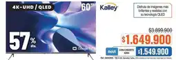 Alkosto Kalley - 4k-uhd / qled tv 60 oferta
