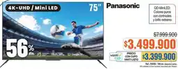 Alkosto Panasonic - 75 4k-uhd / mini led oferta