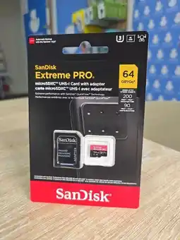 Falabella Micro Sd Sandisk Extreme Pro. Resolución 4K. Capacidad 64gb oferta