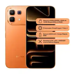 Falabella Smartphone Note 60 Pro 5G 8GB RAM 256GB Naranja oferta