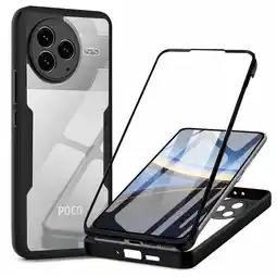 Falabella Estuche Protector Funda 2 En 1 360 Para Poco F7 Pro Negro oferta