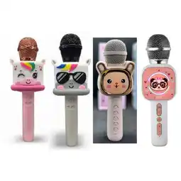 Falabella Micrófono Karaoke Inalámbrico Niños Bluetooth Led oferta