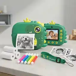Falabella Cámara Infantil Impresión Instantánea PP4 Dinosaurio 12 MP oferta