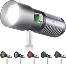 Falabella Linterna LED FL10 10W Portátil 4 Colores Iluminación Creativa Portátil oferta