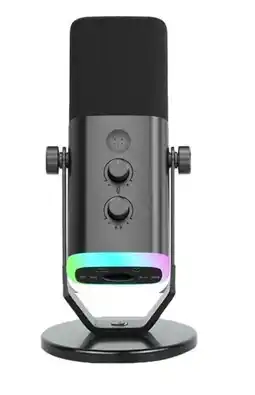 Falabella Micrófono Dinámico USB/XLR FIFINE Podcasts RGB oferta