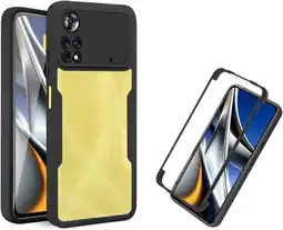 Falabella Estuche Protector Case Funda 2 En 1 Full 360 Para Poco x4 Pro 5G oferta