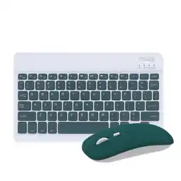 Falabella Combo Teclado Y Mouse Bluetooth Ultra Delgado Recargable Verde Oscuro oferta