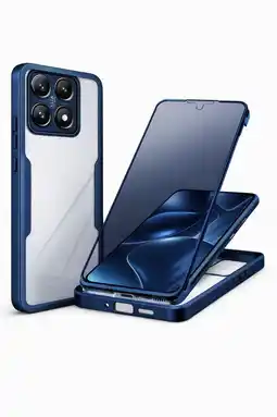 Falabella Estuche Forro Protector Funda 360 Para Xioami 15T Azul oferta