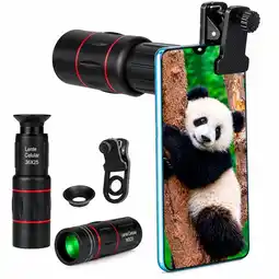 Falabella Lente Zoom Optico 36x Tripode Celular Telescopio Aumento oferta