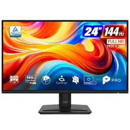 Falabella MONITOR PRO MP242 E14A 23.8 - FHD 1920×1080 - 144Hz - IPS - 1MS - HDMI - DP - PARLANTES oferta