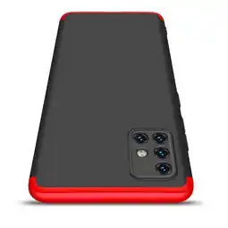 Falabella Funda Carcasa Estuche Protector Para Samsung A51 Negro Rojo oferta